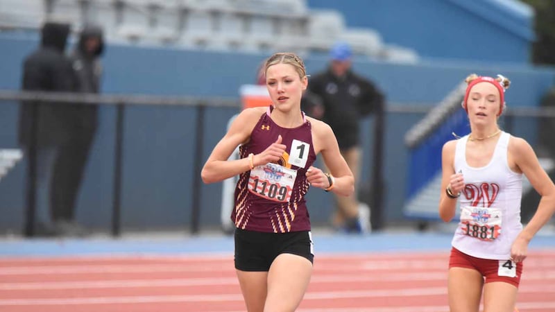 Competition at the 2023 KU Relays