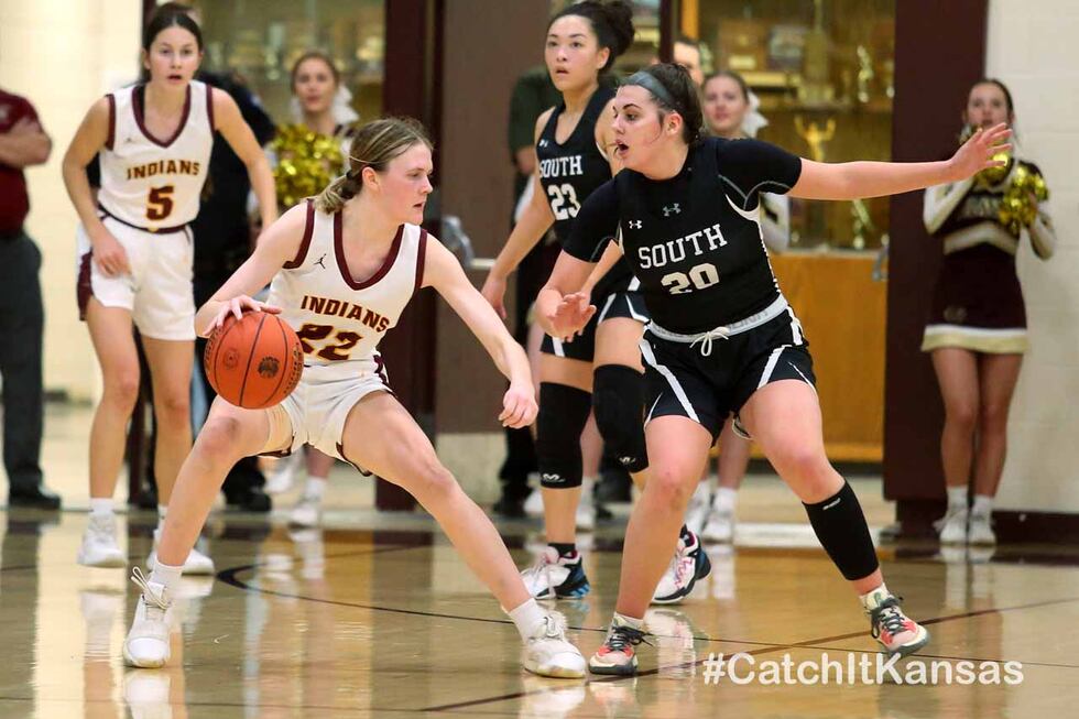The Hays High girls defeated Maize South 37-35 in a Class 5A first round sub-state game in...