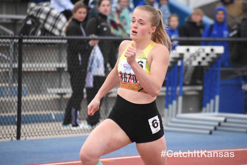 Competition at the 2023 KU Relays