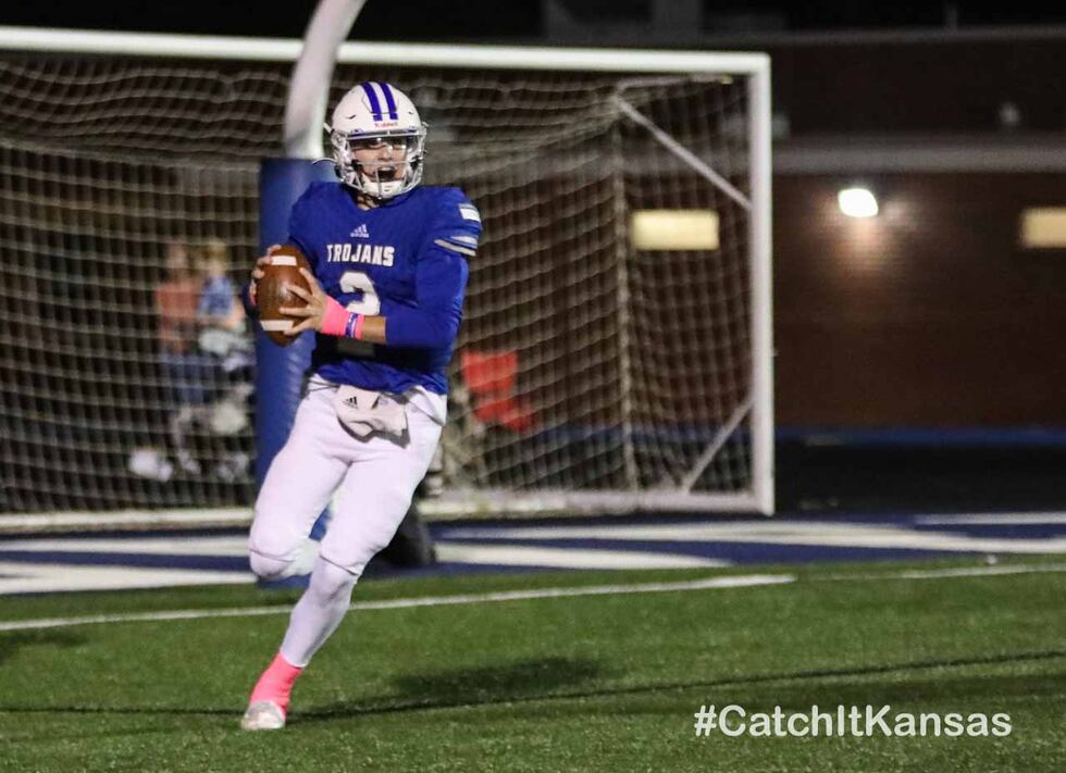 Game between Andover and Andover Central at Andover on Friday, Oct. 15, 2021.